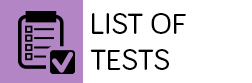 List of Tests